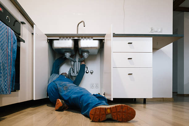 Professional Drain Cleaning technician working in Bessemer City, NC